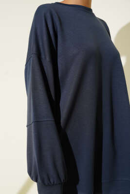 Loyşa Salaş Basic Tunik Füme - Tunik