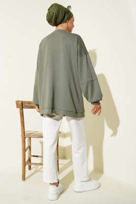 Loyşa Salaş Basic Tunik Haki - Tunik