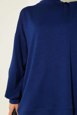Loyşa Salaş Basic Tunik Lacivert - Tunik