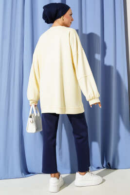 Loyşa Salaş Basic Tunik Sarı - Tunik