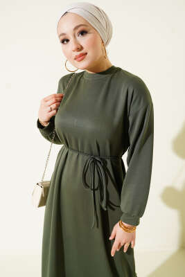 Loyşa Salaş Elbise Haki - Elbise
