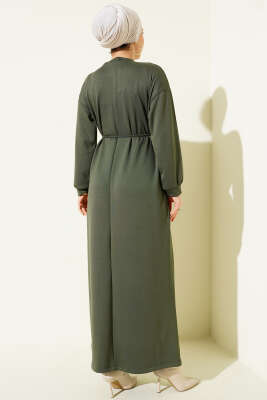 Loyşa Salaş Elbise Haki - Elbise