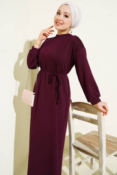 Loyşa Salaş Elbise Mürdüm - 500-700 TL Ürünler