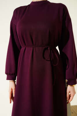 Loyşa Salaş Elbise Mürdüm - Elbise