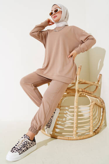 Loyşa Salaş Tunikli İkili Takım Bisküvi - İkili Takım