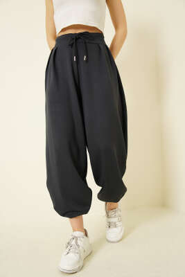 Loyşa Şalvar Pantolon Antrasit - Kadın Giyim Modelleri