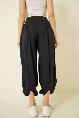 Loyşa Şalvar Pantolon Antrasit - Kadın Giyim Modelleri