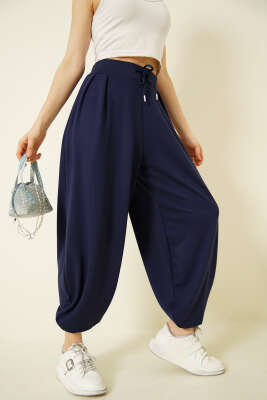 Loyşa Şalvar Pantolon Lacivert - DİVON