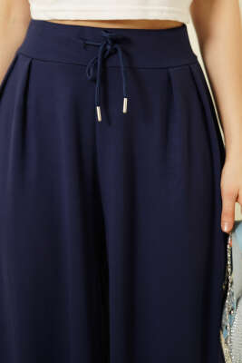 Loyşa Şalvar Pantolon Lacivert - Kadın Giyim Modelleri