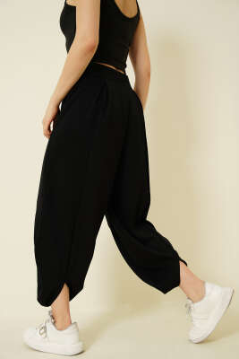 Loyşa Şalvar Pantolon Siyah - DİVON