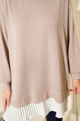 Loyşa Taşlı Piliseli Tunik Taş - Tunik