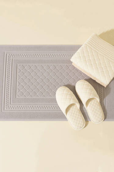 Lüks Ayak Havlusu Gri - Ayak Havlusu