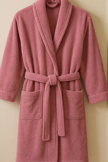 Lüks Bornoz Gül Kurusu - Bornoz