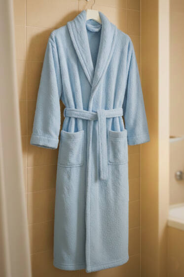 Lüks Bornoz Mint - Bornoz