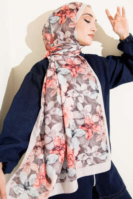 Manolya Desen Şal Bej - VERTU (NYD TEKSTİL)