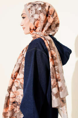 Manolya Desen Şal Camel - Başörtüsü