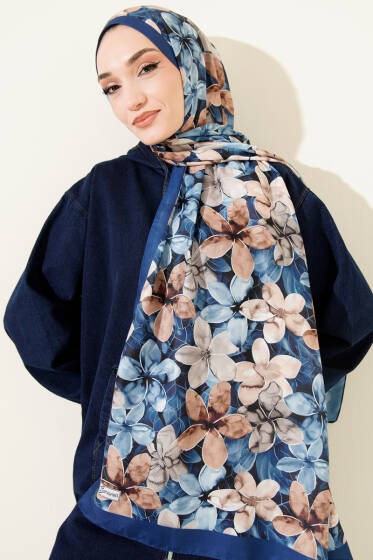 Manolya Desen Şal Saks - Başörtüsü