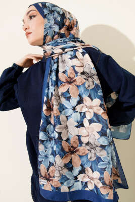 Manolya Desen Şal Saks - Başörtüsü