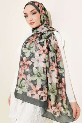 Manolya Desen Şal Zümrüt - Başörtüsü