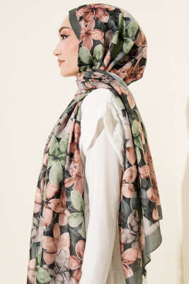 Manolya Desen Şal Zümrüt - Başörtüsü