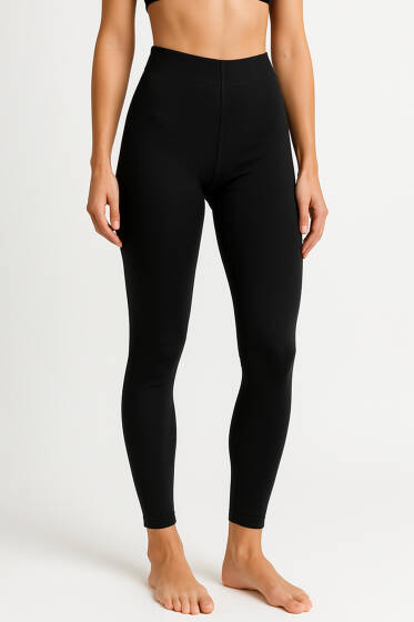 Mat Kadın Termal Tayt Siyah - Termal Tayt