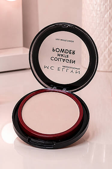Mc Ellyn Collagen Matte Pudra 01 - Ten Makyajı