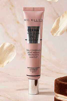 Mc Ellyn Derma Porcelain Pro Make Up Fondöten 40 ml 02 - NEW WELL