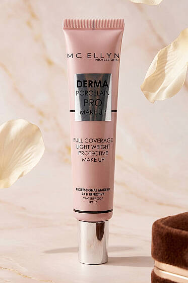 Mc Ellyn Derma Porcelain Pro Make Up Fondoten 40 ml 03 - Makyaj Aksesuarları
