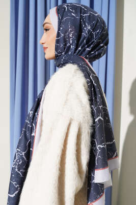 Mermer Desen Şal Gri - Günün Seçilenleri