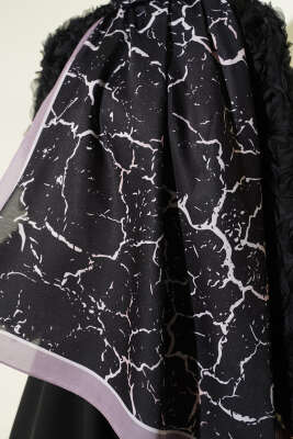 Mermer Desen Şal Vizon - Günün Seçilenleri