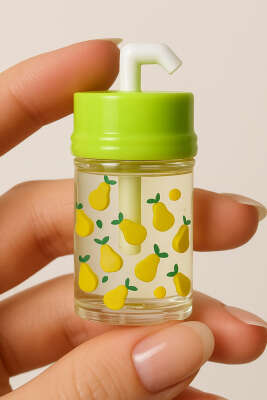 Meyve Desenli Dudak Nemlendiricisi Armut 