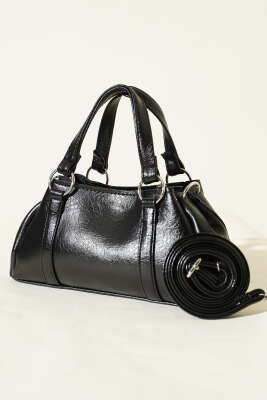 Mıknatıslı Fermuarlı Çanta Siyah - DESREE KEMER