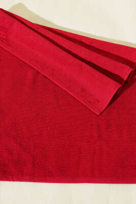 Mikrofiber El Yüz Kuaför Berber Spor Havlusu Bordo - El Havlusu