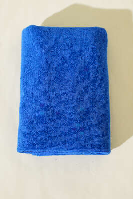 Mikrofiber El Yüz Kuaför Berber Spor Havlusu Mavi - MAHİR HAVLU