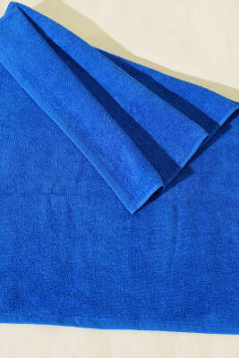 Mikrofiber El Yüz Kuaför Berber Spor Havlusu Mavi - El Havlusu