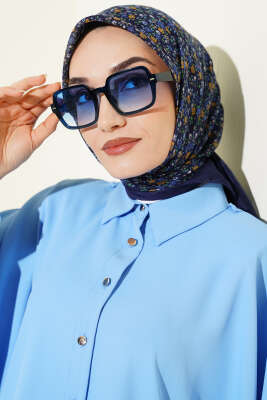 Mini Çiçek Detaylı Eşarp Parlement - SİNEM EŞARP