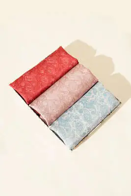 Mini Çiçekli 3'lü Soft Eşarp Asorti 1 - Desenli Şal Seti