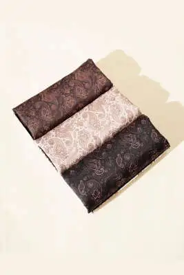 Mini Çiçekli 3'lü Soft Eşarp Asorti 2 