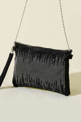 Mini Taş Desenli Kadın El Çantası Asorti 1 - Kol Çantası