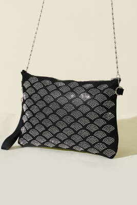 Mini Taş Desenli Kadın El Çantası Asorti 2 