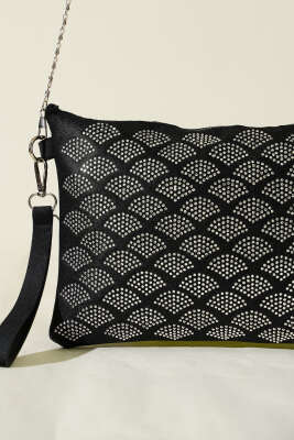 Mini Taş Desenli Kadın El Çantası Asorti 2 - Kol Çantası