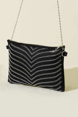 Mini Taş Desenli Kadın El Çantası Asorti 5 