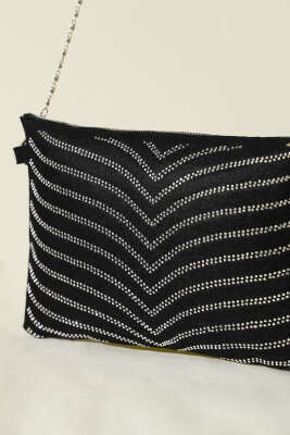 Mini Taş Desenli Kadın El Çantası Asorti 5 - Kol Çantası