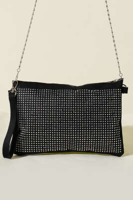 Mini Taş Desenli Kadın El Çantası Asorti 6 - Kol Çantası