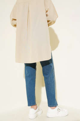 Mini Taşlı Kot Pantolon Tintli - 500-700 TL Ürünler