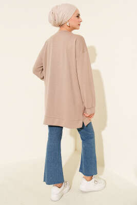 Mini Yıldız Taşlı Tunik Bej - 300-500 TL Ürünler