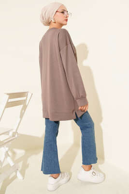 Mini Yıldız Taşlı Tunik Vizon - 300-500 TL Ürünler