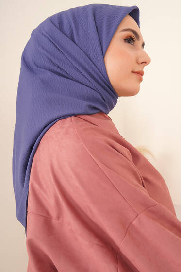 Mio Caz Eşarp Kot Mavisi - Black&White