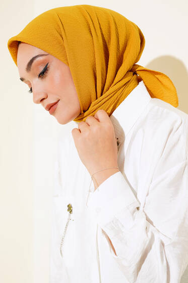 Mio Caz Eşarp Yağ Yeşil - Black&White