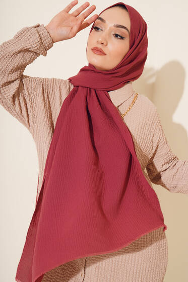 Mio Caz Şarabi Şal - Black&White